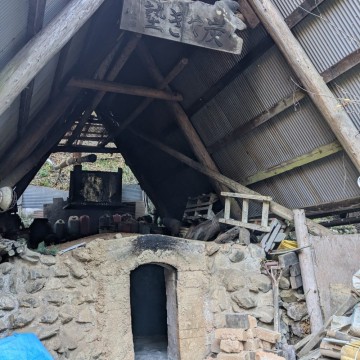 夕やけ炭焼き窯